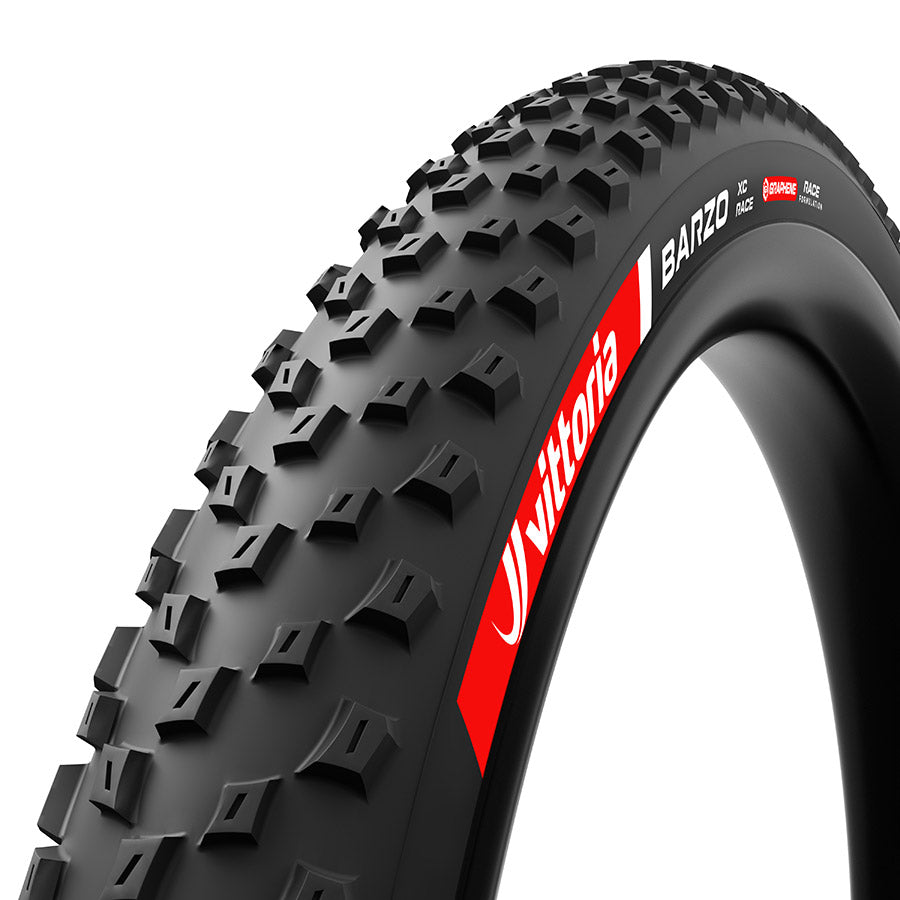 Vittoria Barzo XC Race Tire - 29 x 2.25 Tubeless Folding BLK Race Graphene + Silica