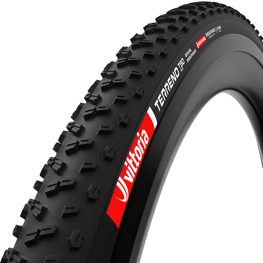 Vittoria Terreno T90 Mud Tire - 700 x 45 Tubeless Folding BLK Gravel Endurance Graphene G2.0