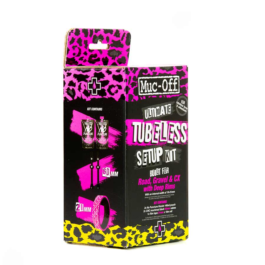Muc-Off Ultimate Tubeless Setup Kit Road 60mm
