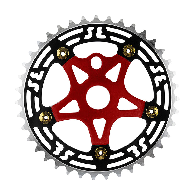 Se bikes One Piece Alloy Chainring & Spider 39T