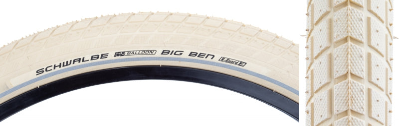 Pneu VTT 26x2.15 tringle rigide marque Schwalbe big ben plus couleur noir (hs439/50-559) vae/e Pneu VTT 26x2.15 tringle rigide marque Schwalbe big ben plus couleur noir (hs439/50-559) vae/e