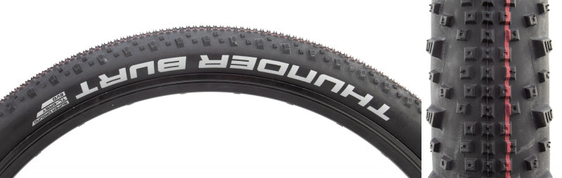 Schwalbe Thunder Burt Tire - 29 x 2.1 Tubeless Folding BLK Evolution Super Ground Addix Speed