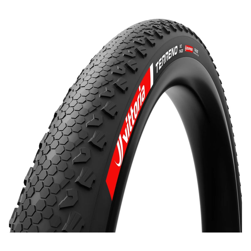 Vittoria Terreno XC Race Tire - 29 x 2.25 Tubeless Folding BLK/Brown Race Graphene + Silica