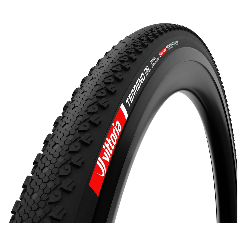 Vittoria Terreno T30 Fine Loose Tire - 650 x 47 Tubeless Folding BLK Gravel Endurance Graphene G2.0