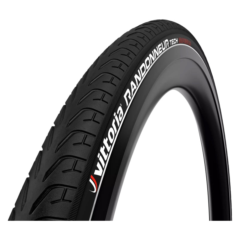 Vittoria Randonneur Tech Tire - 700 x 35 Rigid Bead Black/Reflective G2.0