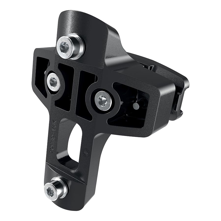 ABUS QuickStore QST Bicycle Lock Holder - Mini Transport Box For 6mm Chain Locks (85-110cm), Mounts To Frame Or Seatpost