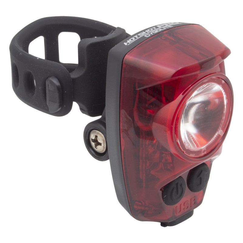 Cygolite Hotshot Pro 200 USB Rechargeable Tail Light - 200 Lumens