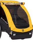 Burley Bee Child Trailer - Double Yellow