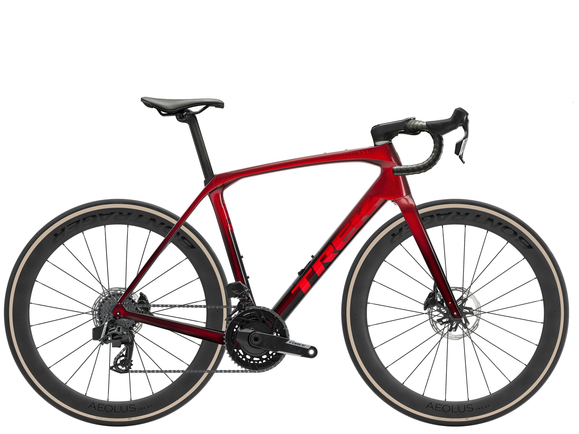 Domane SLR 7 AXS 50 Metallic Red Smoke to Red Carbon Smoke