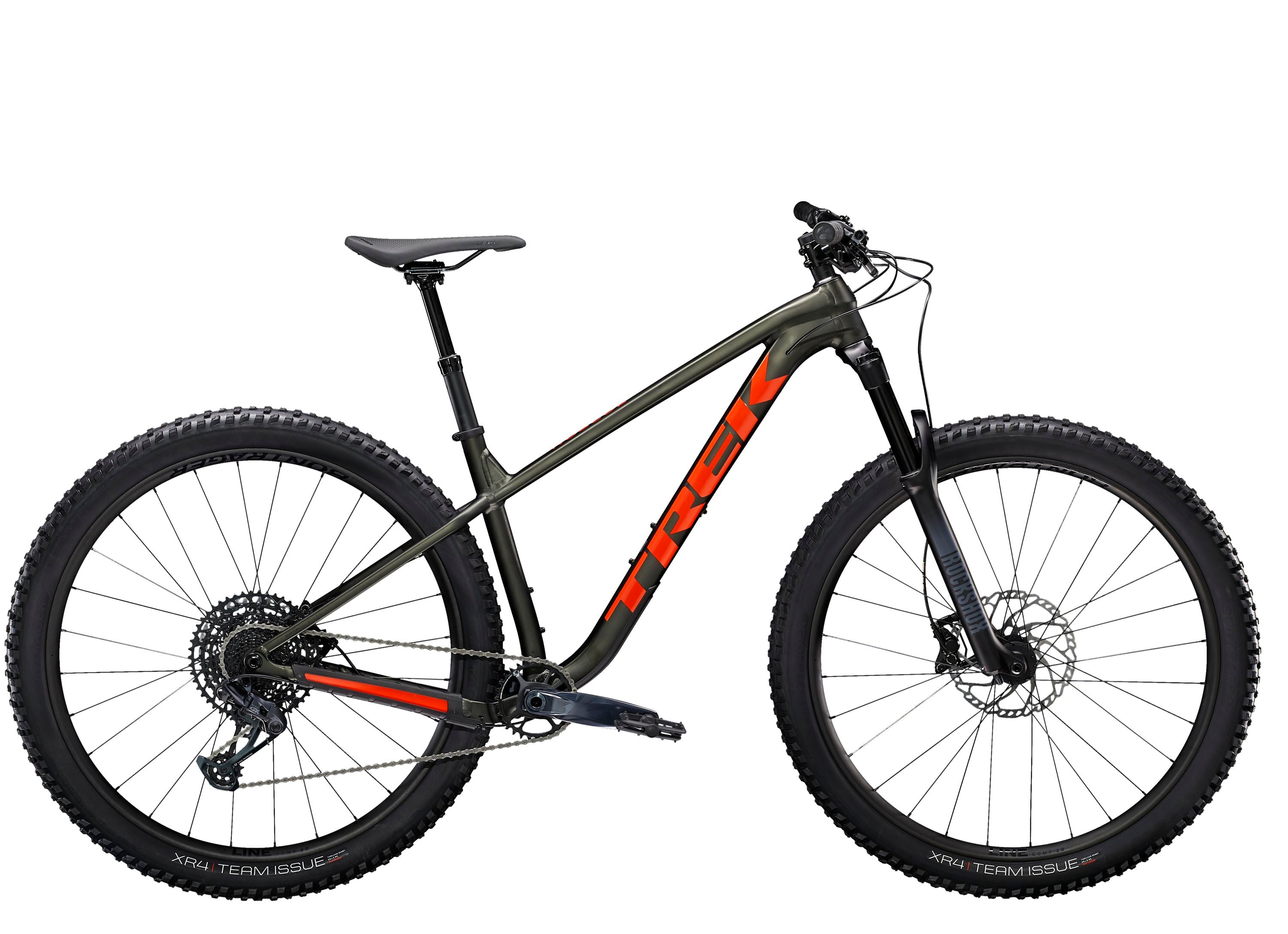 Trek roscoe 8 trek 手渡しのみ 3回乗車その後自宅保管 Roscoe 8 ML Matte Black Olive – Green Fleet Bicycle Shop