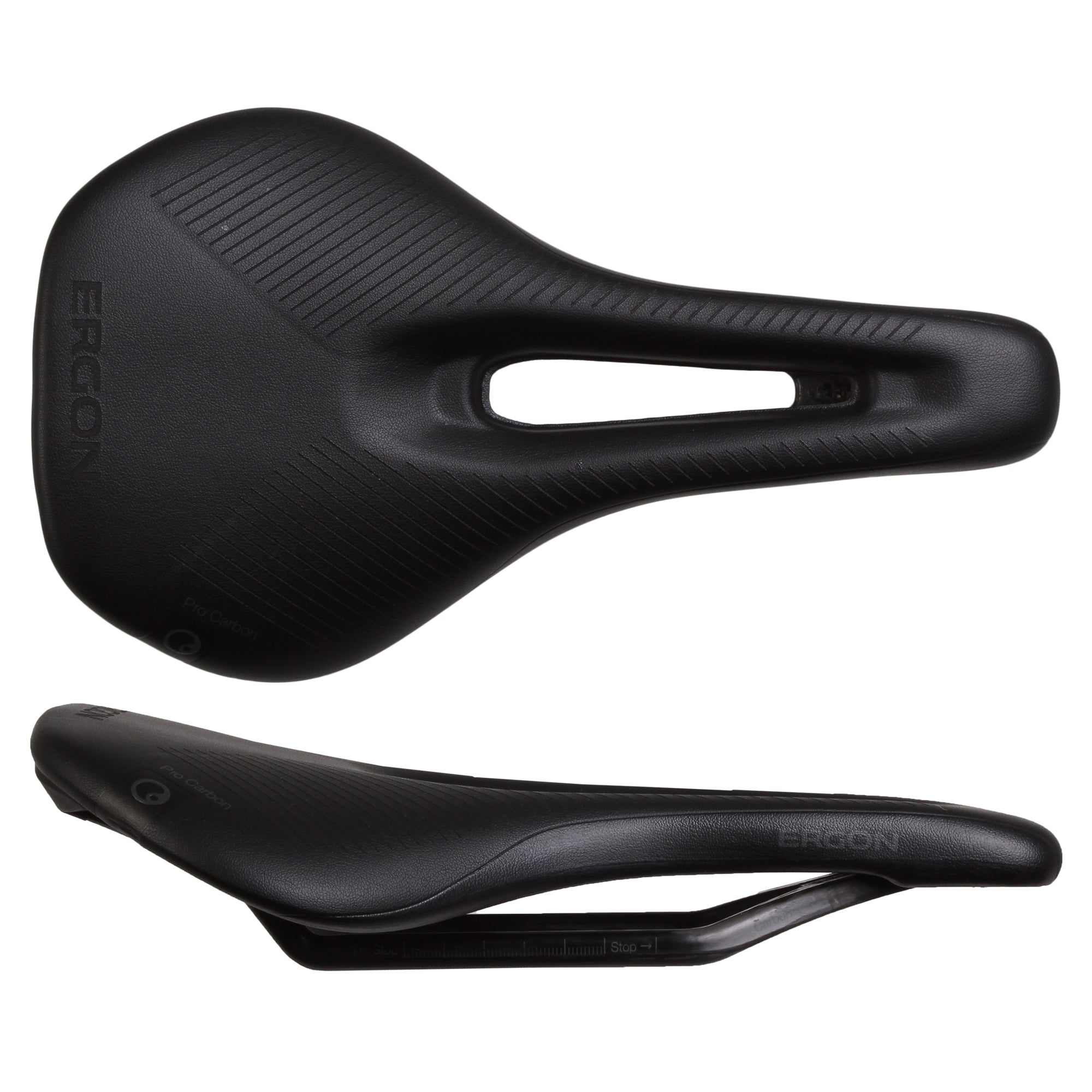 Ergon SR Pro Carbon Saddle - Carbon Stealth Womens Small/Medium