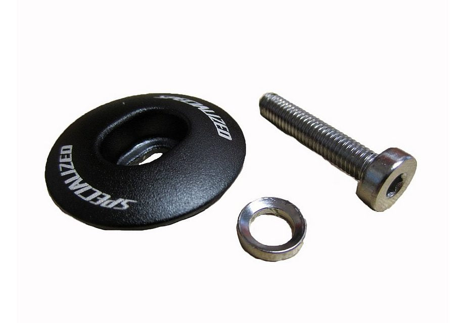 Specialized mtn hds my10 topcap, bolt, washer for adjustable stem blk