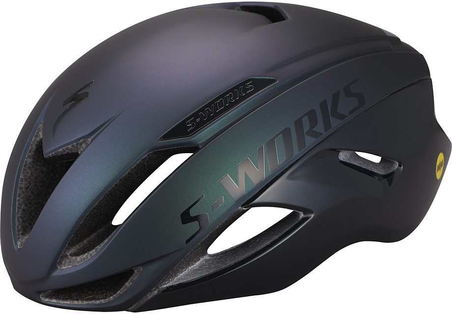 Specialized S-Works evade ii angi mips satin chameleon/gloss black m