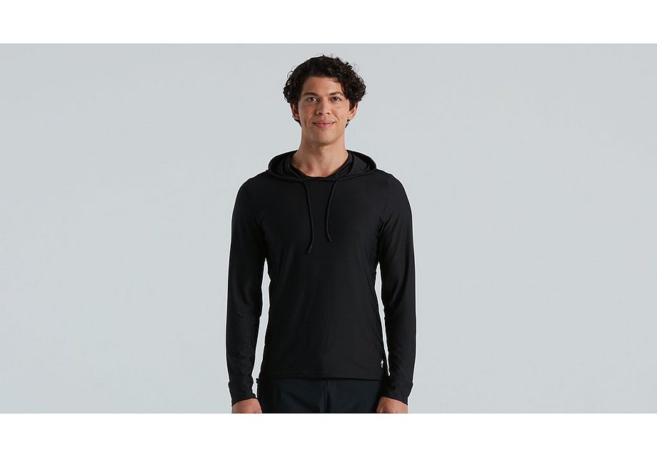 Specialized legacy lightweight hoodie men black xs