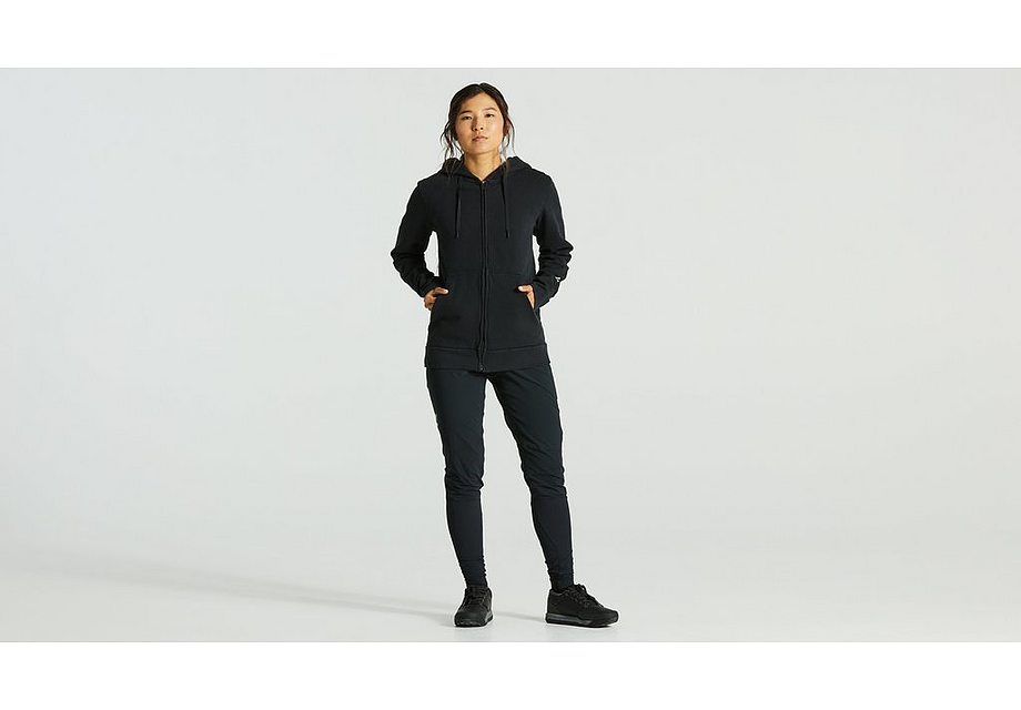 Specialized legacy zip-up hoodie wmn black xs