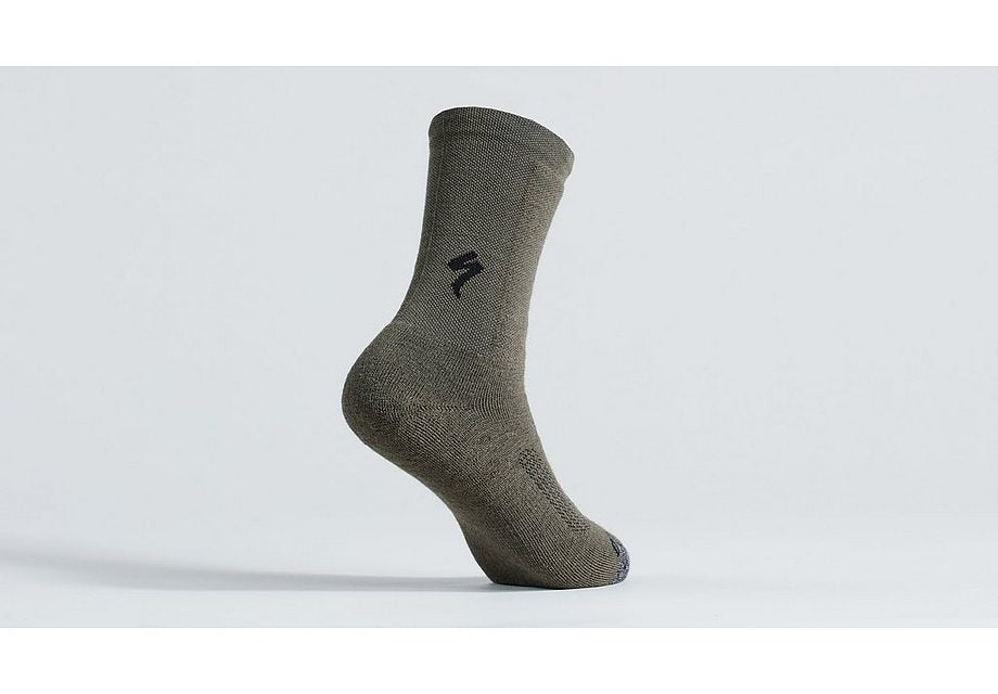 Specialized merino deep winter tall sock oak green l