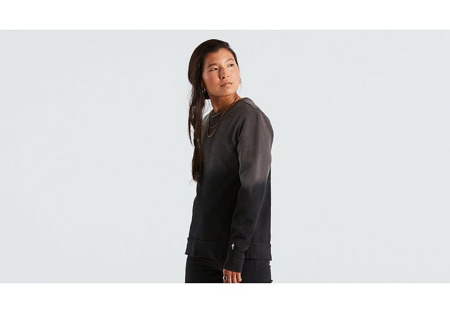 Specialized legacy spray crewneck ls wmn black xs