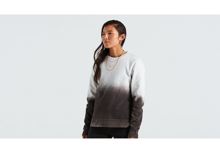 Specialized legacy spray crewneck ls wmn dove grey xs