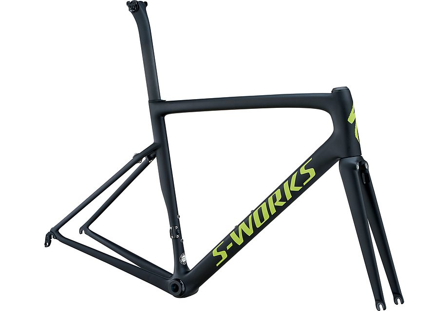 Specialized S-Works tarmac men sl6 frmset monoblack/hyper green reflective/clean 49