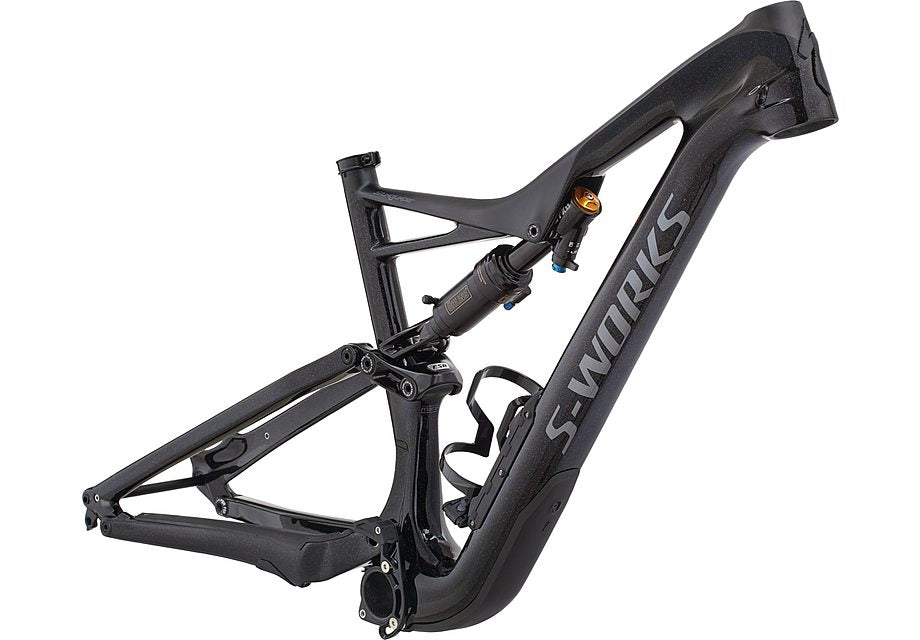 Specialized S-Works Stumpjumper fsr carbon 27.5 frm gloss satin cosmic flake / carbon s