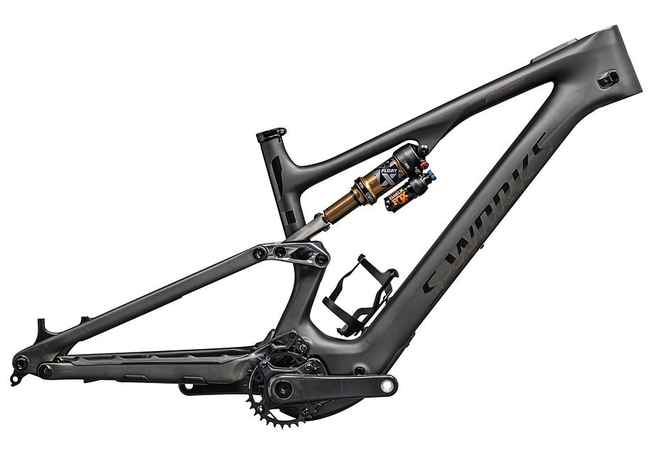 Specialized levo sl S-Works carbon frmset satin carbon / brushed black chrome foil / silver dust s1