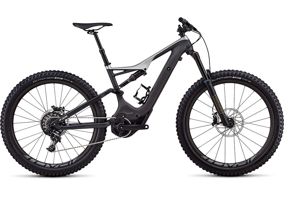 Specialized levo fsr men expert carbon 6fattie satin carbon / flake silver s