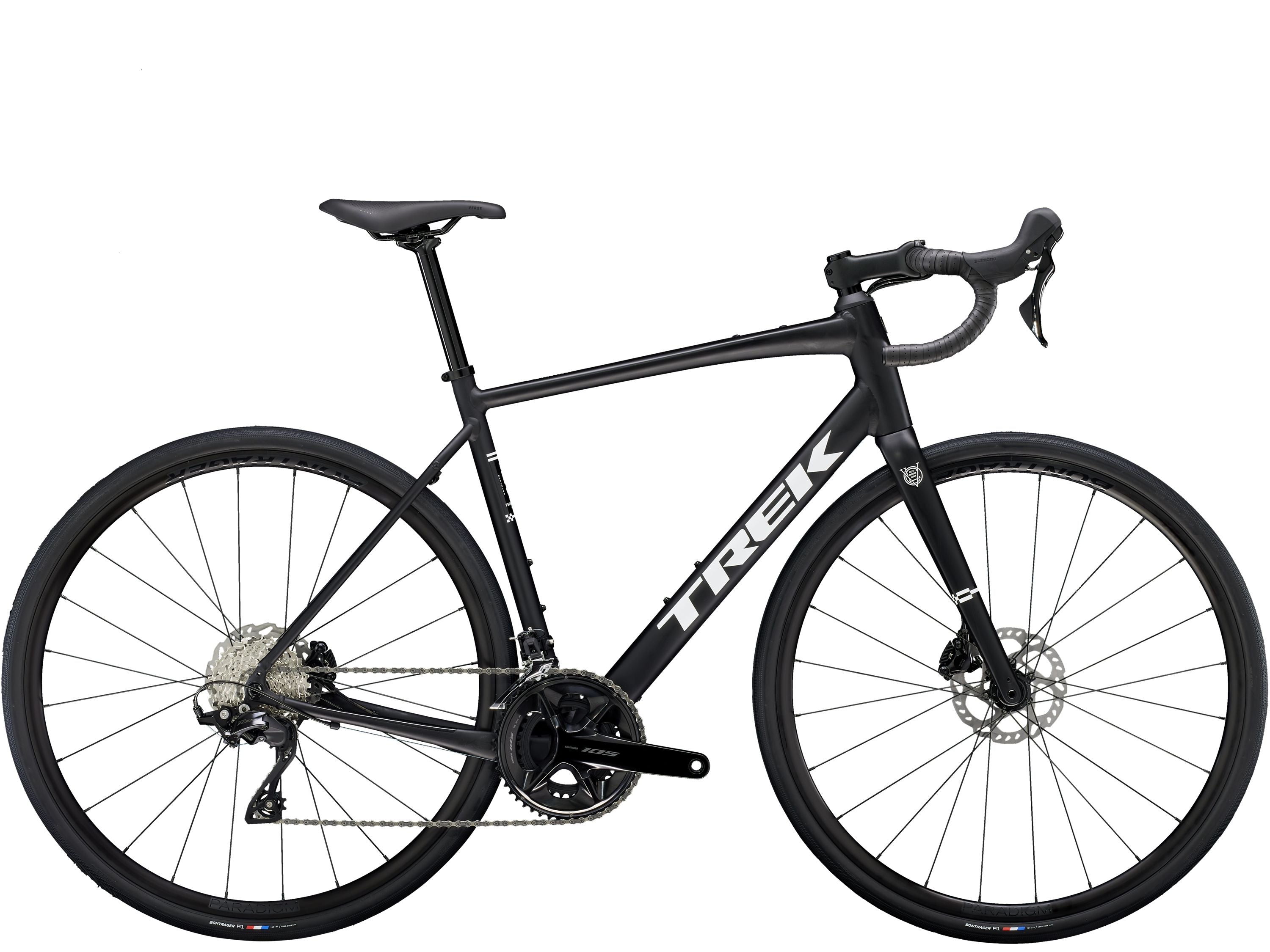 Domane AL 5 56 Matte Trek Black – Green Fleet Bicycle Shop