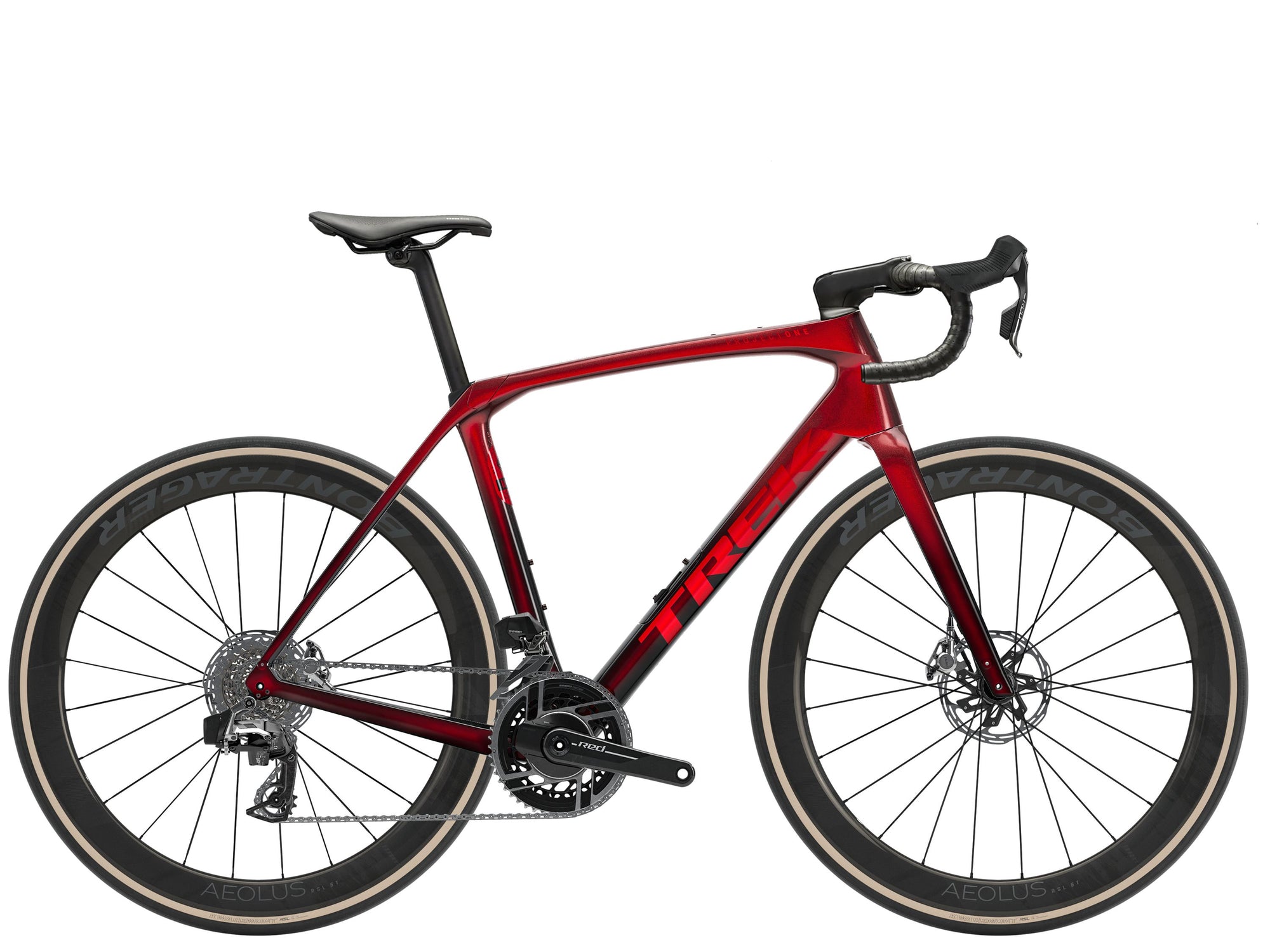 Domane SLR 9 AXS 52 Metallic Red Smoke to Red Carbon Smoke