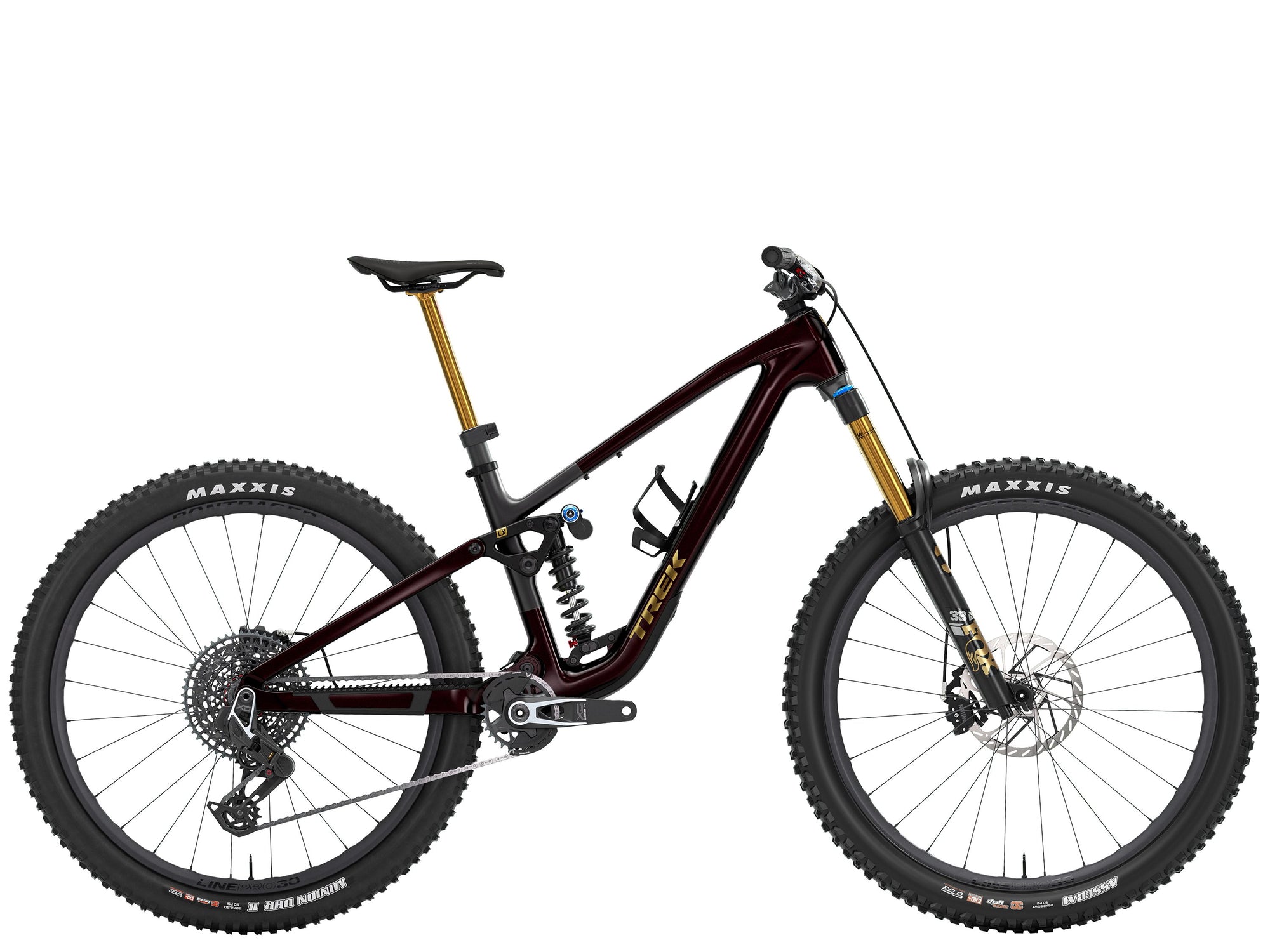 Fuel LX 9.9 X0 AXS XXL Gloss Dark Carmine/Matte Trek Black