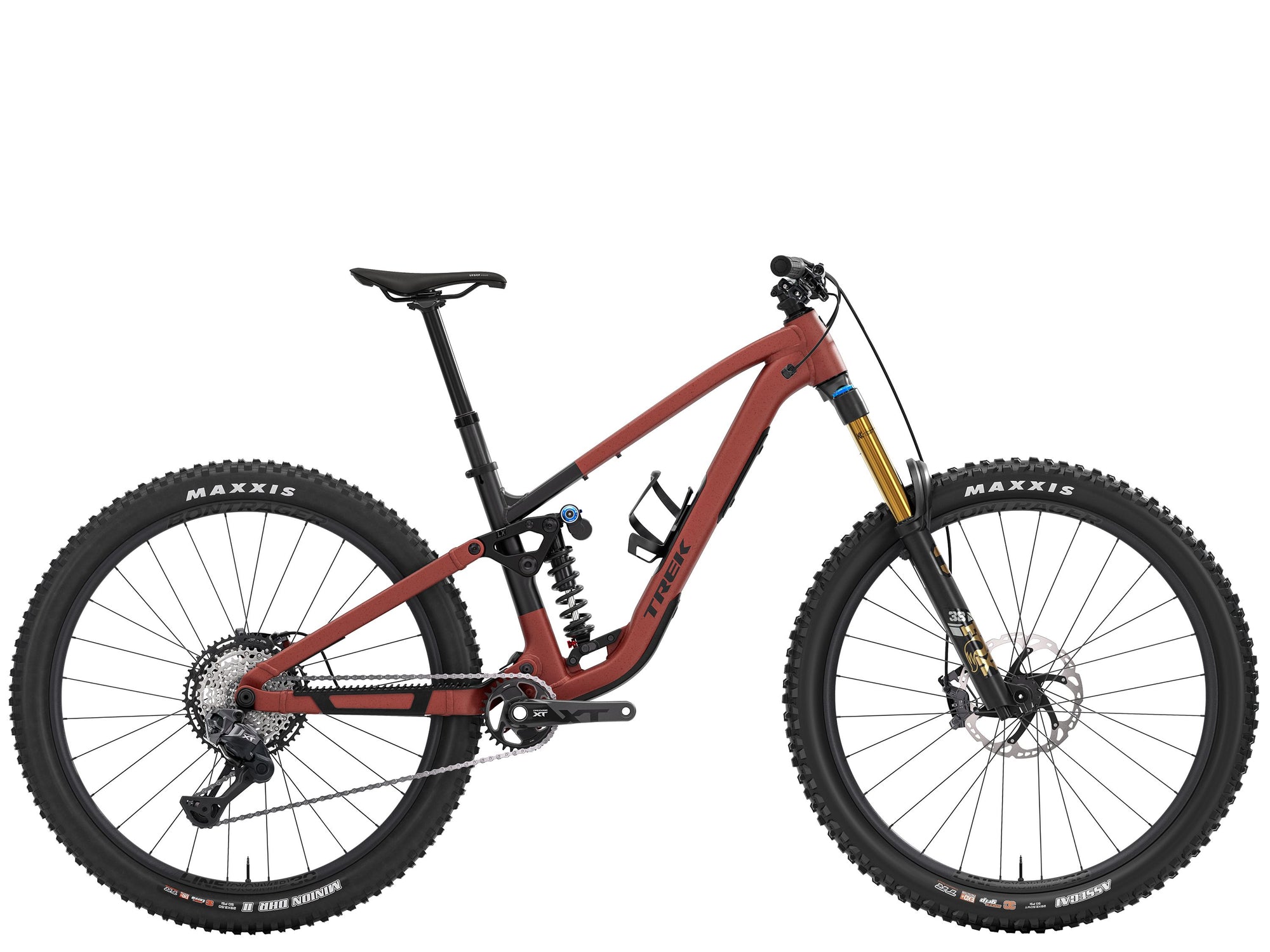 Fuel LX 9 XT Di2 S Matte Sedona Red/Pennyflake Splatter