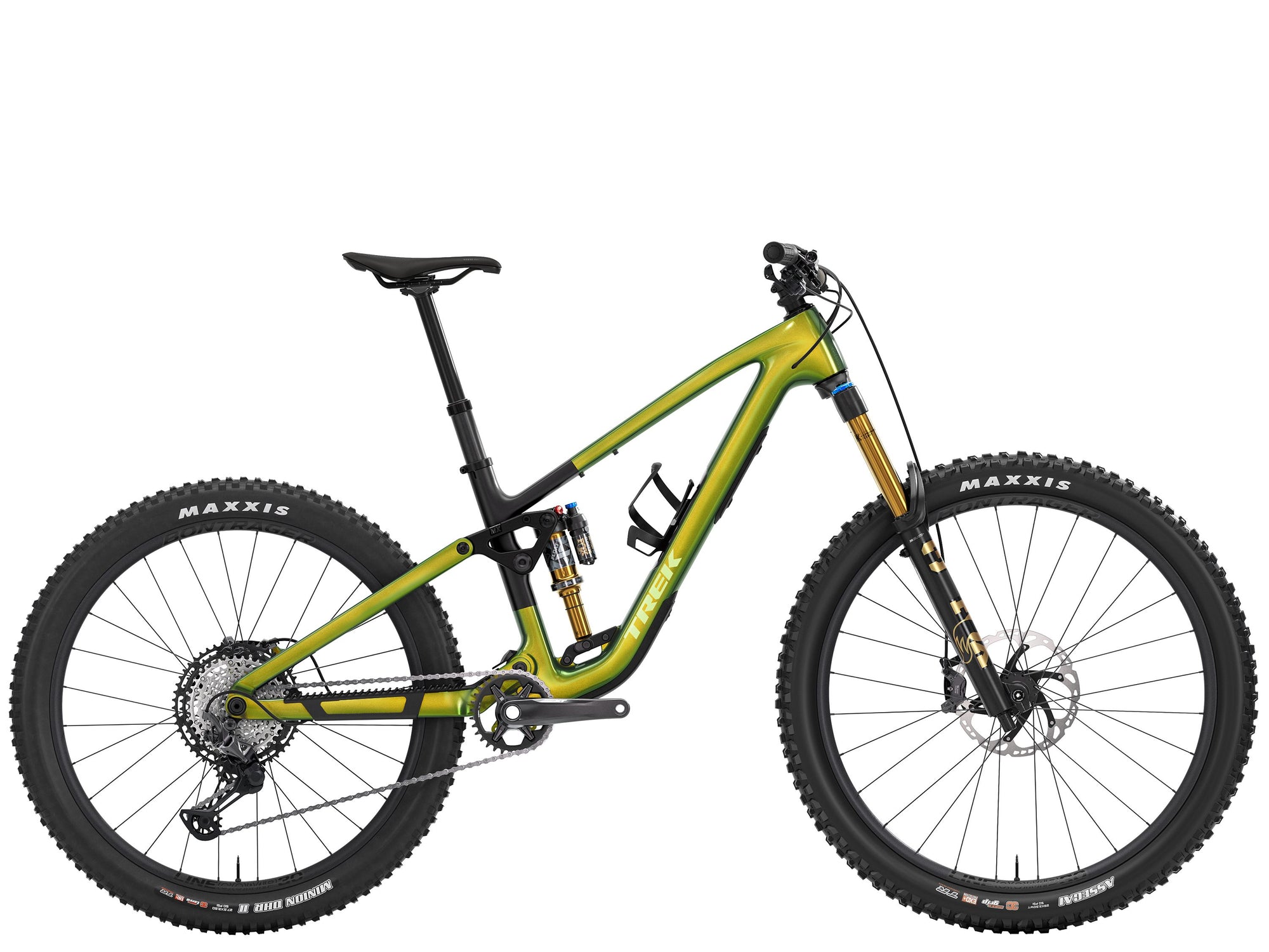 Fuel MX 9.8 XT XL Gloss Chameleon Green /Matte Black