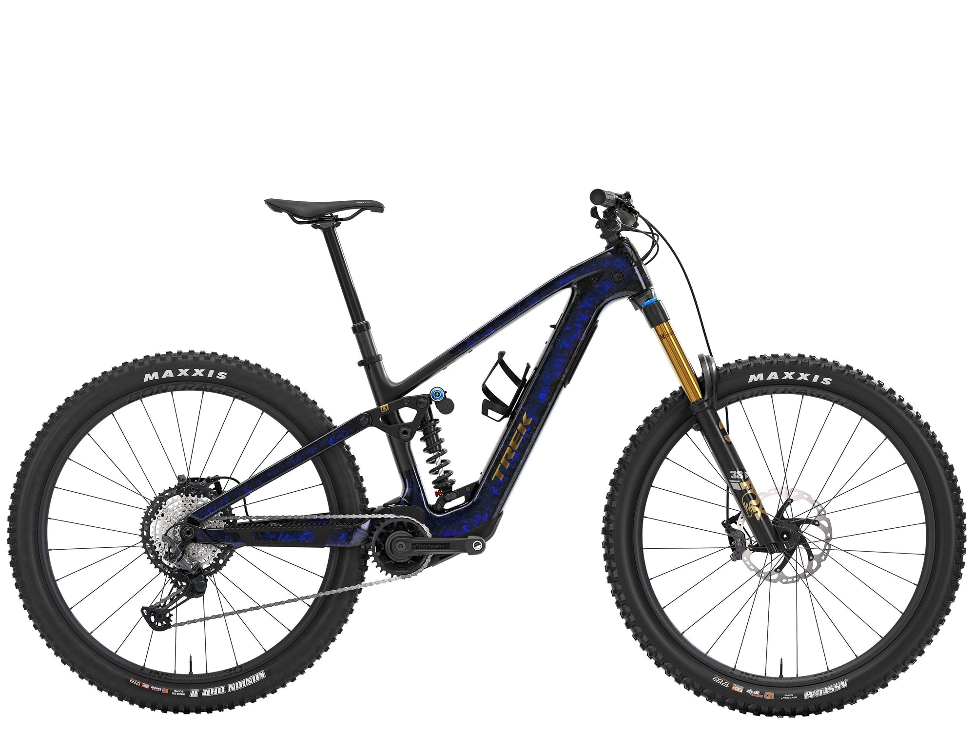 FUEL+ LX 9.8 XT US XXL Gloss Navy Smoke/Matte Trek Black