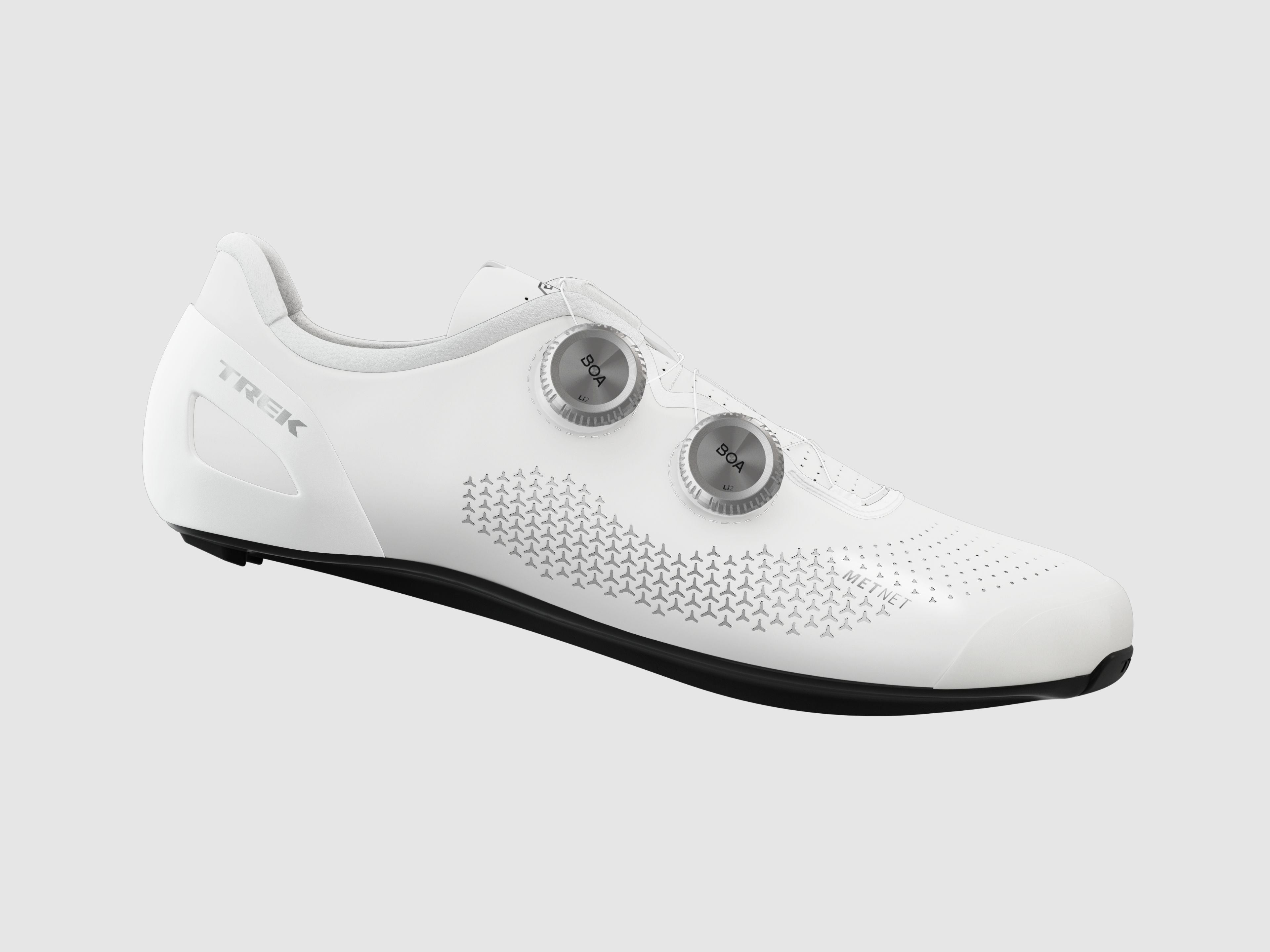 Shoe Trek RSL Road 41.5 White/Silver – Green Fleet Bicycle Shop