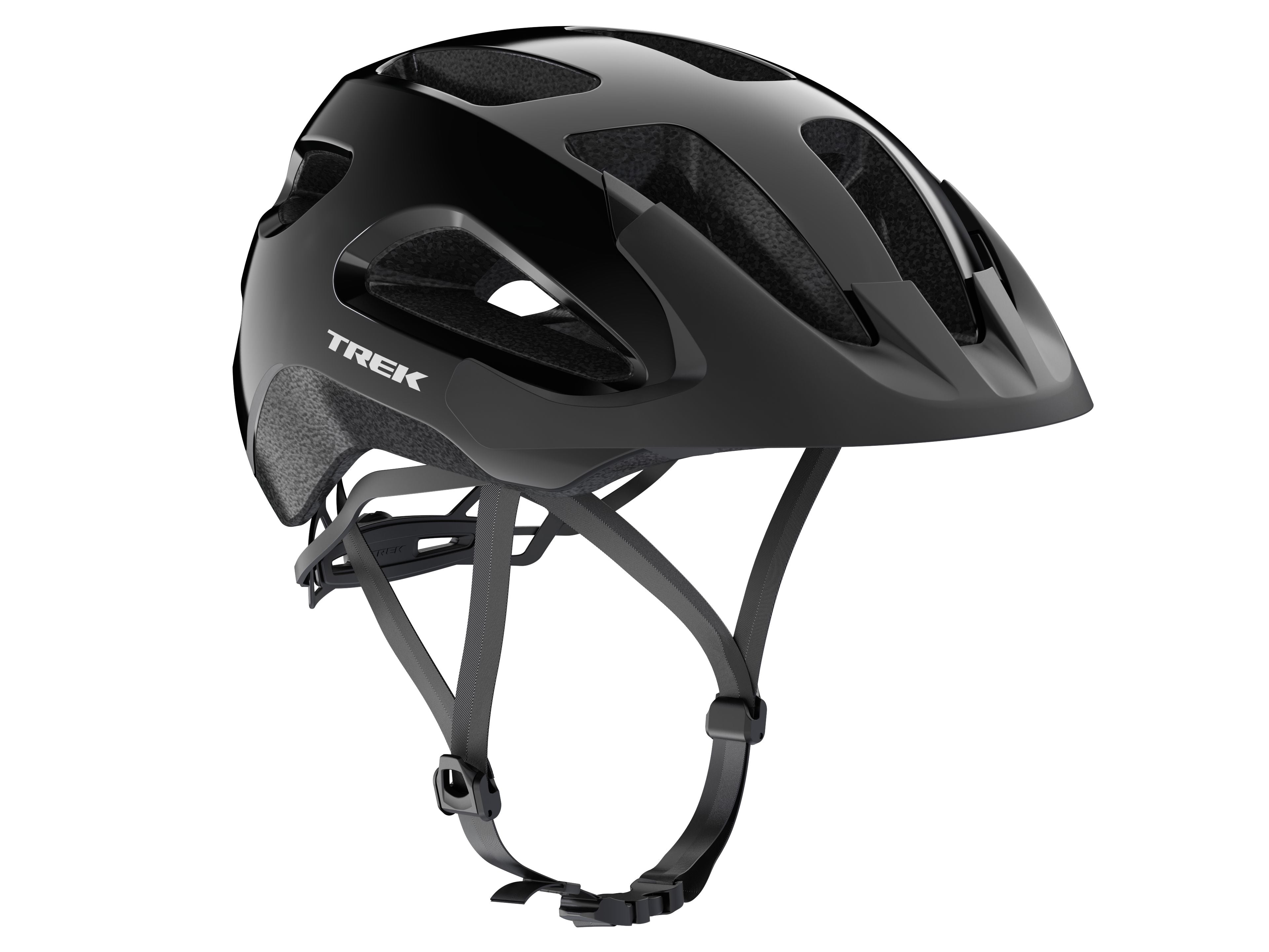 Helmet Trek Solstice Medium/Large Black CPSC – Green Fleet Bicycle Shop