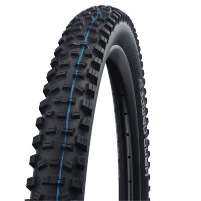 Schwalbe Hans Dampf Tire - 27.5 x 2.6&quot; Tubeless Folding BLK Evolution Line Addix SpeedGrip Super Trail